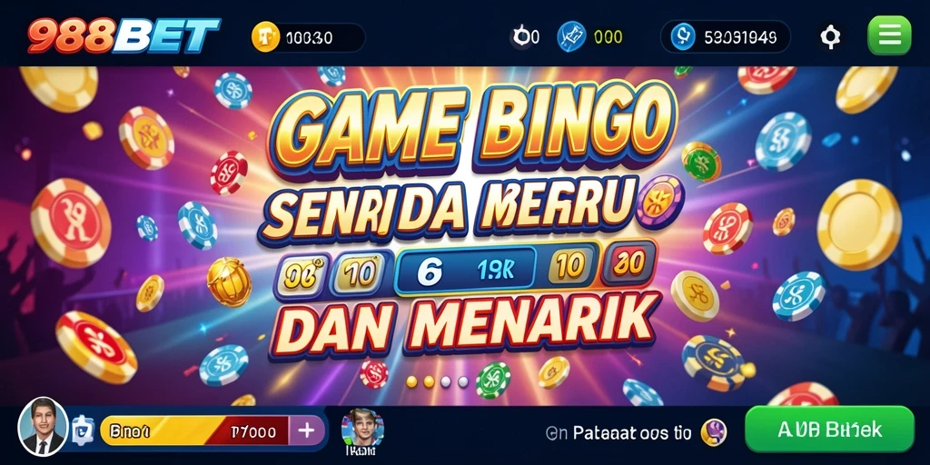 Tampilan gameplay seru di 988BET saat bermain Bingo.