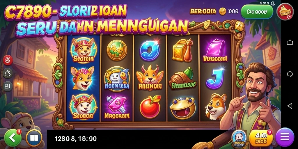Screenshot utama C7890 menampilkan pengalaman gameplay Slot yang mendebarkan.