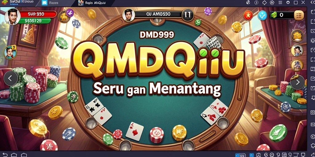 Tampilan gameplay seru QiuQiu di DMD999.
