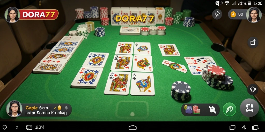 Tampilan gameplay DORA77 yang menarik dan interaktif.