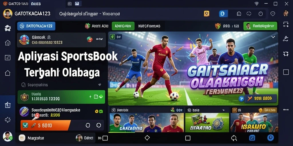 Screenshot utama GATOTKACA123 menampilkan antarmuka taruhan olahraga yang menarik.