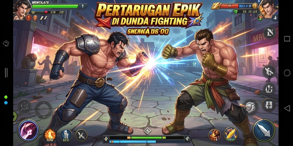 Screenshot dari gameplay MENYALA78 yang menampilkan pertarungan seru dan grafis yang menawan.