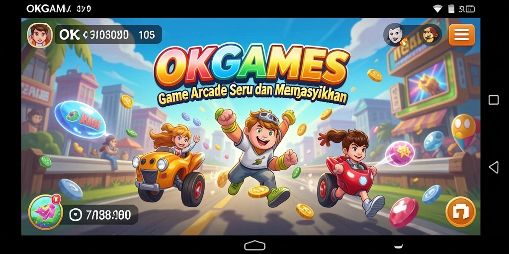 Tampilan menarik dari gameplay seru OKGAMES yang penuh tantangan.