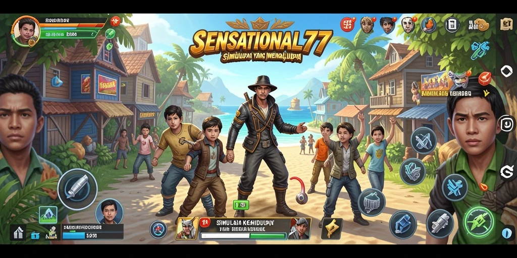 Gameplay mendalam dalam SENSATIONAL77 dengan grafis yang mengagumkan.