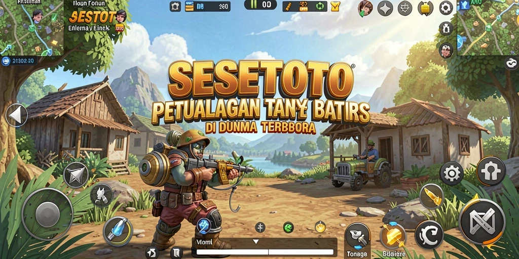 Gameplay SESETOTO yang menarik di dunia terbuka.